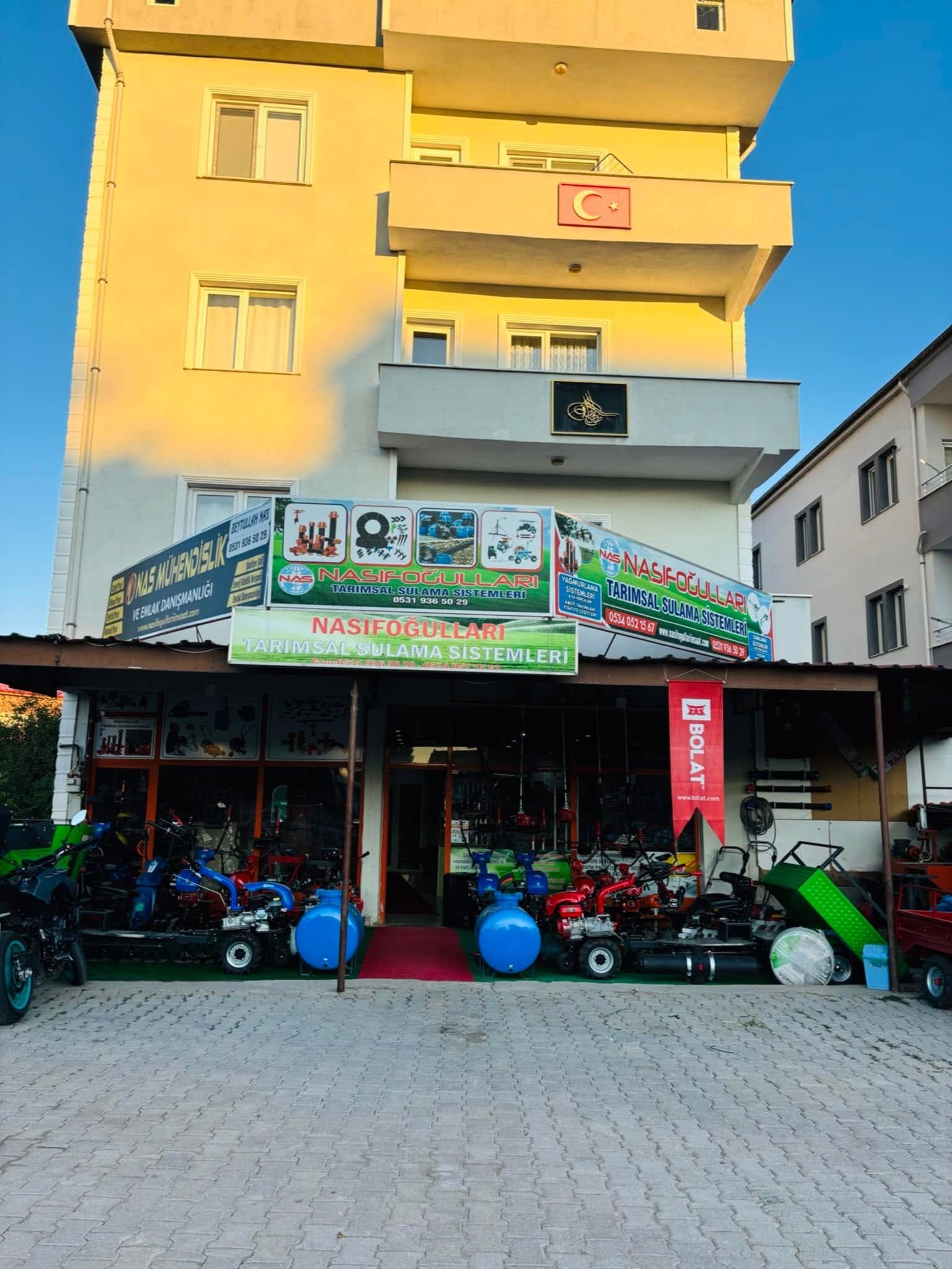 Nasıfoğulları Tarımsal Sulama mağazası, Kelkit