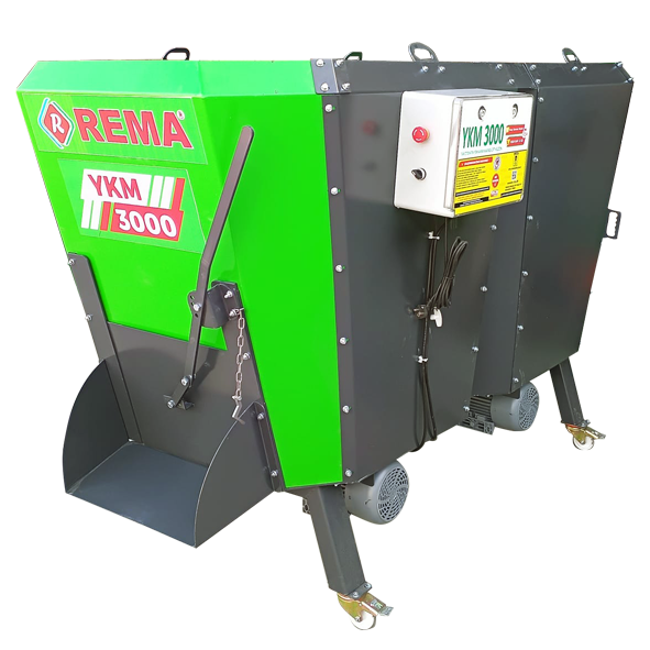 REMA YKM 3000 Tam Otomatik Yem Karıştırma Makinesi Elektrikli Çift Motor 220 V